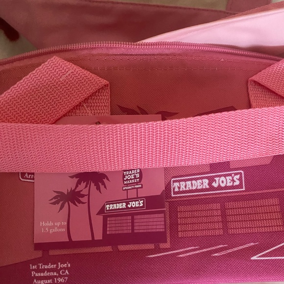 Pink Trader Joes bags - Picture 2 of 3